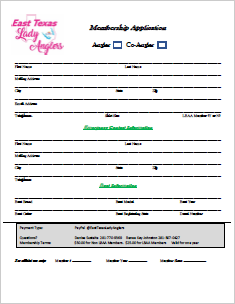 Membership Application